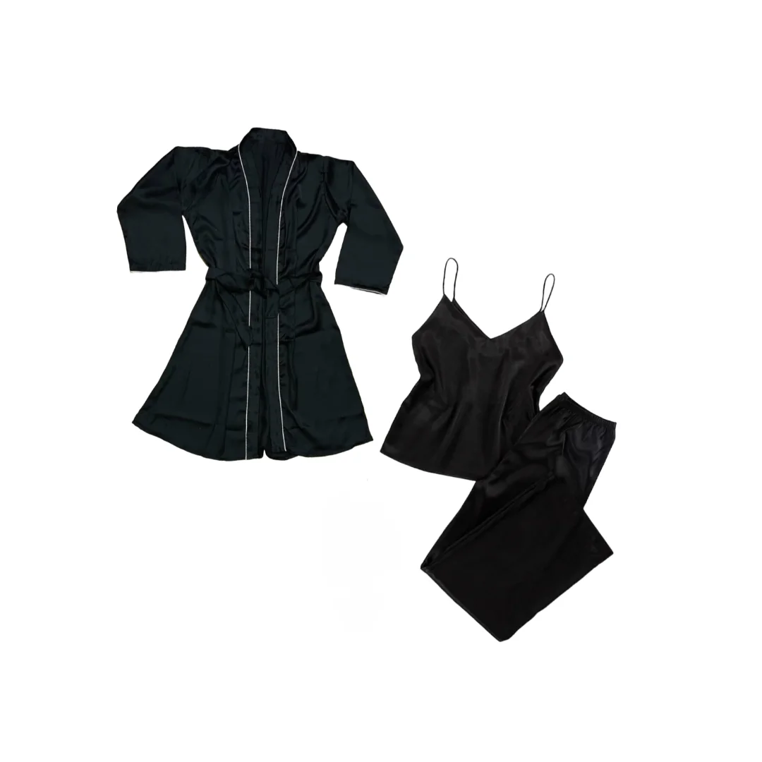 Black Silk 3 pc